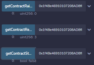 Getting the status of the insurance contract
